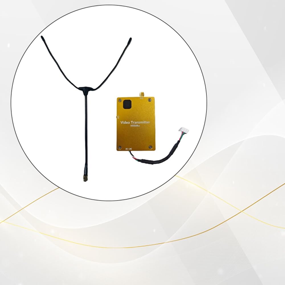 Trasmettitore Video FPV VTX da 40 Km, Trasmettitore Video Wireless da 500 MHz e 4 W, Trasmissione A Lungo Raggio