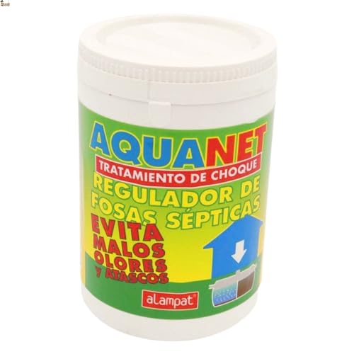 BricoLoco.com Tratamiento ESPECÍFICO fosas sépticas y pozos negros. 800 grs, Elimina y previene malos olores y formación de pastas por concentración de jabones, papel, celulosa, etc. (1)