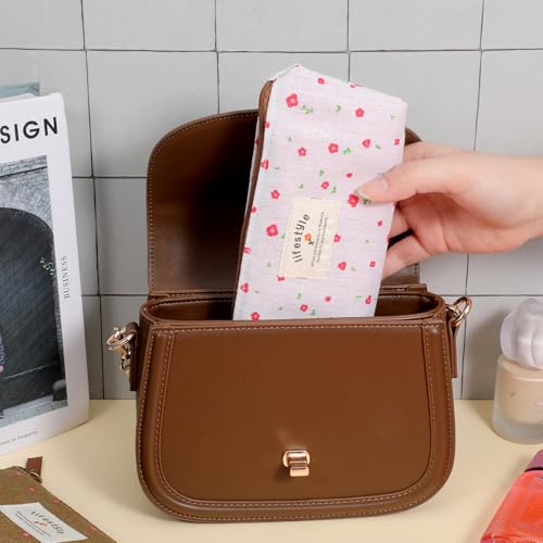 4 Stück Mini Kosmetiktasche, Oxford-Stoff Kleine Kosmetiktasche für Handtasche Tragbare Portemonnaie Damen Klein Niedlich Geldbeutel Münzgeldbörse für Kosmetik Münzen Lippenstift Kopfhörer