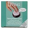 One Large Talking Button Clock - Clock and alarm function, Helping elderly keep track of time, 70mm #2