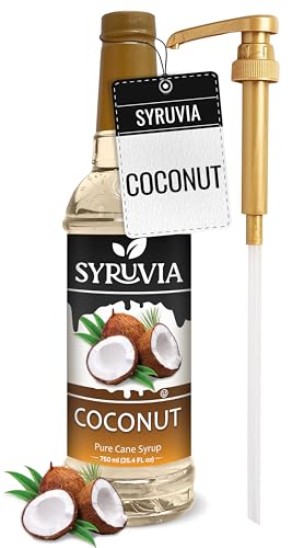 Syruvia Coconut Syrup with Pump