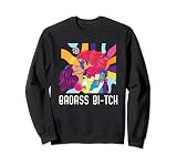 Ruda perra bisexual Rainbow Pride Bi Bisexualidad LGBTQ Sudadera