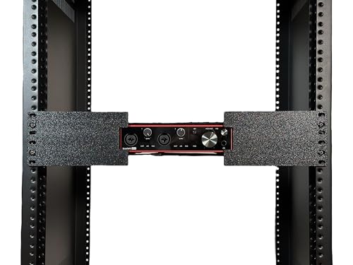 Iron Prints Rack Mount Kit for Focusrite Scarlett 4i4 3rd Gen - 19
