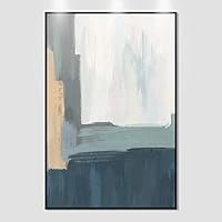 SIGNWIN Framed Canvas Wall Art Abstract Colorful Painting Canvas Prints Home Artwork Decoration for Living Room,Bedroom - 16