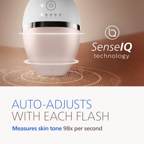 Image of Philips Lumea 8000 Series IPL Hair Removal Device - Alternative to Laser Hair Removal, SenseIQ Technology and Lumea App, 2 Attachments for Body & Face, for Women & Men, BRI932 /03