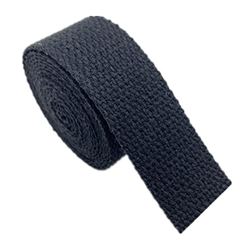 Webbing 20mm 25mm 38mm 50mm Wide, Cotton Webbing Strap for Bags, Upholstery Webbing
