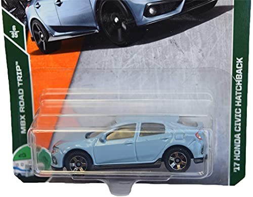 Matchbox 17 Hon-da Civic Hatchback Azul Pizarra miniatura 2