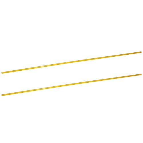Miniatura 3 de Bettomshin 2 varillas de polioximetileno POM de 0.394 in0.39 pulgadas de diámetro externo 3.3 ft3.28 pies de longitud, barras redondas de plástico