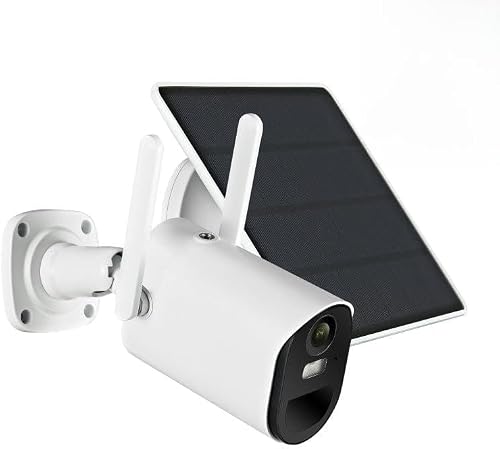 T20 1080P Full HD Solar Powered WiFi Camera, Support Motion Detection, Night Vision, Two Way Audio, TF Card