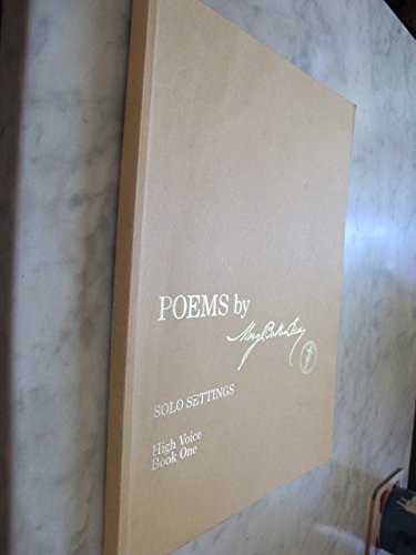 Poems by Mary Baker Eddy 0879520965 Book Cover
