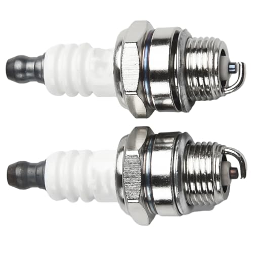 Bougie RCJ7Y pour tronçonneuse et outil de jardin, double étincelle stable pour moteur