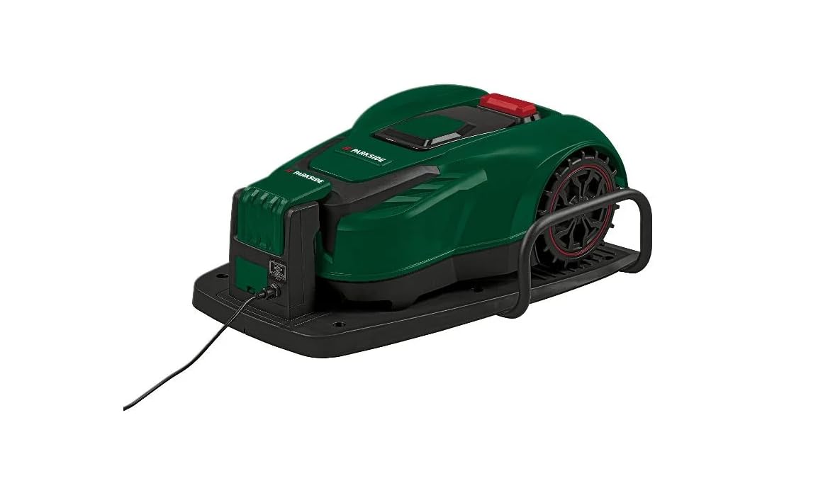 PSIDE Parkside® 20 V Cortacésped robótico PMRA 20-Li B2, hasta 500 m², Ancho de corte: 18 cm, Motor sin escobillas (Motor sin escobillas)