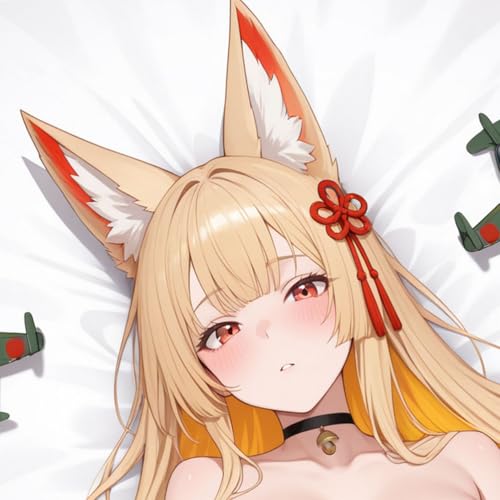Dakimakura Comic 40x120cm Taie d'oreiller imprimée Double Face Waifu Body Taie d'oreiller