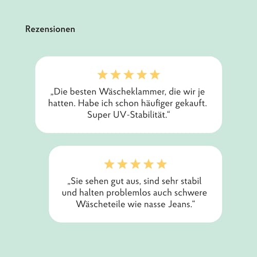 HAKA Wäscheklammern, 16 Stück, stabil & langlebig, ohne Abdruck, Starke Klammern für drinnen & draußen, UV-beständig, wetterfest, extra griffig, für empfindliche Wäsche