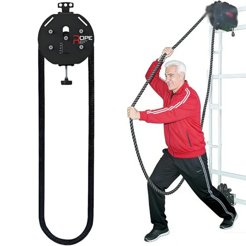 Máquina de entrenamiento de resistencia de pared polea regulable de 5 a 30 kg para gimnasio en casa 1