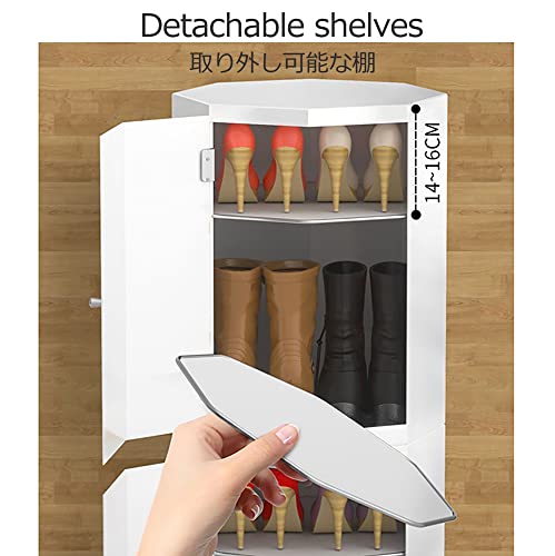 Armoire à chaussures rotative pour en finir avec le désordre de l'entrée - 6