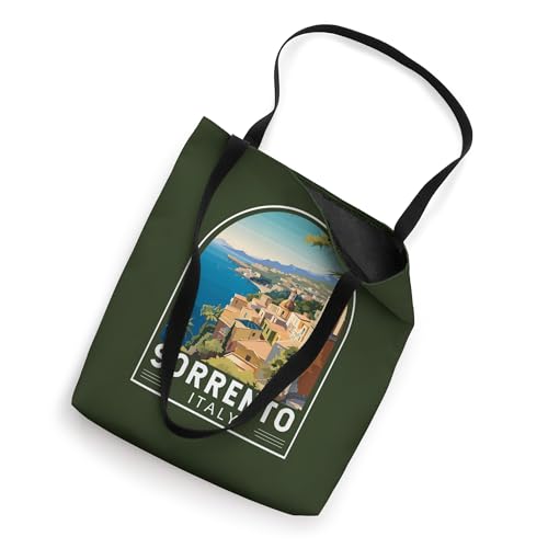 Bolso Tote Vintage Emblema Retro de Sorrento Italy miniatura 2