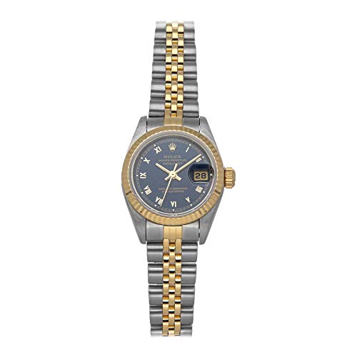 Rolex Datejust Mechanical(Automatic) Blue Dial Womens Watch 69173 BLU ROM Jub (Pre-Owned)