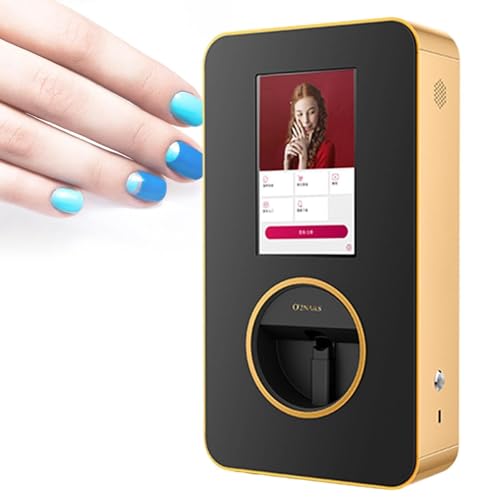 AYGJKIE Color Nail Art Printer Nail Painting Machine,Nail Art Printing Machine for Beauty & Personal Care for Home Nails