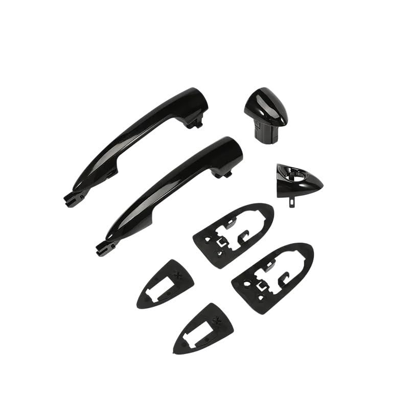 Poignées porte avant noires pour Alfa Romeo Giulietta Mito et Lancia Ypsilon 156145295