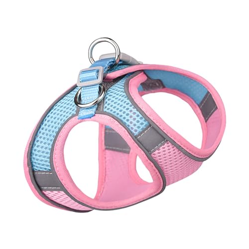 Dog Harn Le Set Arnés para Mascotas de Malla Transpirable Reflectante para Caminar Entrenamiento de Senderismo XS para Sesiones de Entrenamiento de Caminatas de Control de 33 a
