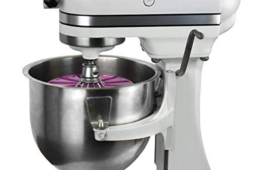 Whisk Wiper® PRO compatible with KitchenAid Bowl-Lift Stand Mixers - Mix Without The Mess - The Ultimate Stand Mixer Accessory - Only Compatible With 6-Wire Whisks (Color: Violet) - image 2