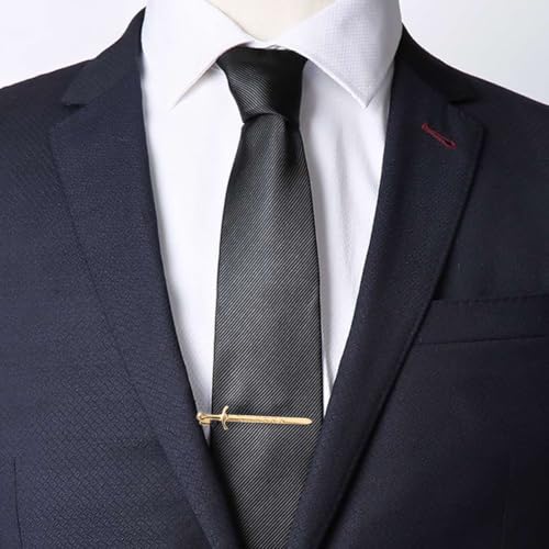 Image of Yoursfs Vintage Scottish Sword Tie Clips for Men Personalised Tie Clips Funny Sword Tie Bars Unique Cool Tie Pin for Men's Jewelry Gift