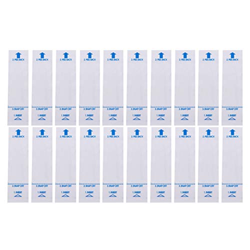 HEALLILY 100pcs Disposable Thermometer Covers Digital Thermometers Probe Covers Sleeves for Oral Armpit Rectal Electric Thermometer
