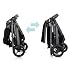 Evenflo Pivot Suite Modular Travel System with LiteMax Infant Car Seat, Dunloe Black