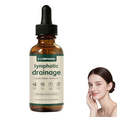 Lymphoria Lymphatic Drainage Drops Lymphoria Drops Water Balance Support Promote Overall Health Natural Ingredients for Men and Women 60ml (1 Bottle)