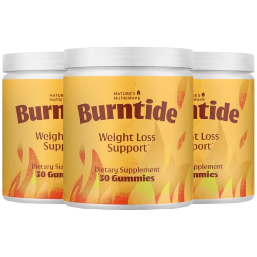 Burntide ACV & BHB Gummies – USA Made, 30 Gummies, 3 Month Supply