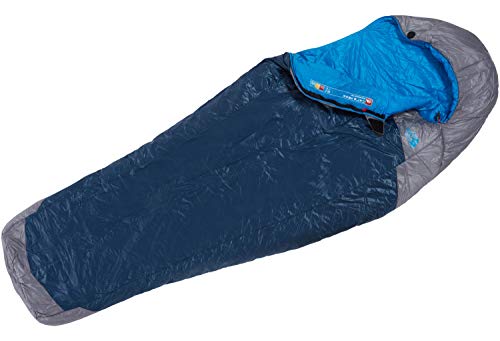 The North Face Cat's Meow 20F / -7C Backpacking Sleeping Bag, Blue Wing Teal/Zinc Grey, REG - LH