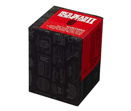 Red Dead Redemption 2 II Glass Candle [Black] by Joya Rockstar Games Official