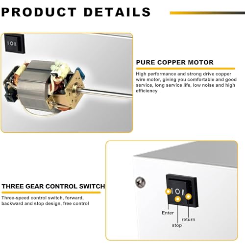 Máquina cortadora eléctrica en espiral para papas miniatura 4