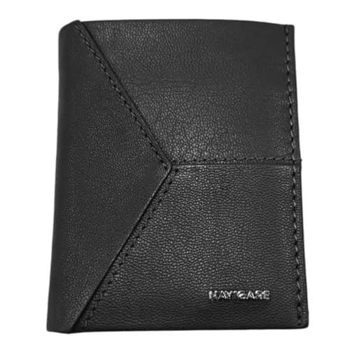 Navigare Portafoglio Verticale Slim Uomo In Pelle Porta Carte Credito