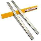 12-1/2-Inch Planer Blades for Delta 22-540 22-547 TP300 Jet 708522 JWP-12-4P Craftsman 233780 Harbor Freight Planers, HSS 12-1/2' x 3/4' x 1/16' - 2pcs