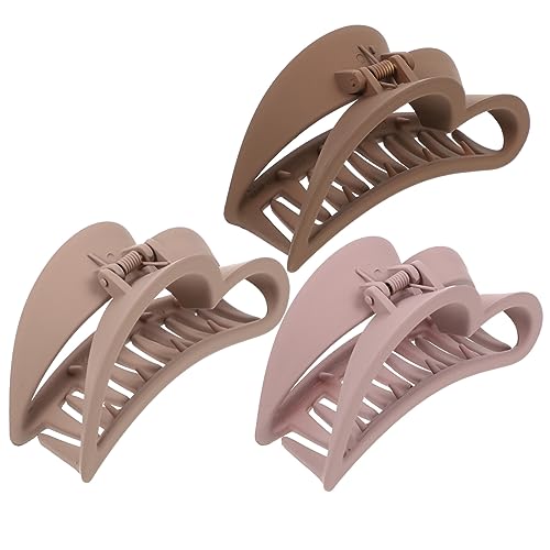 FOMIYES 3�卆�����n�[�g�^�w�A�N���[�N���b�v�_ ������ �o�b�N�N���b�v �m���X���b�v �w�A�N�����v ���� �����Ή� �������J���[ �L�b�`�����玞��