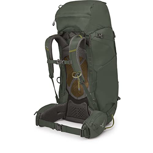 Osprey Kestrel 68L Men's Backpacking Backpack, Bonsai Green, S/M2