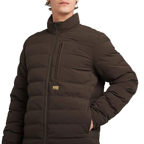 Miniatura 5 de G-Star Chaqueta Foundation Liner Para Hombre, Marrón Ganache D24276-D518-G652 , Xl