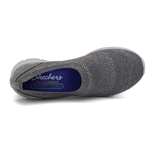 Skechers Skechers Women's, Seager - Slim Slam Slip-On Charcoal 6 M