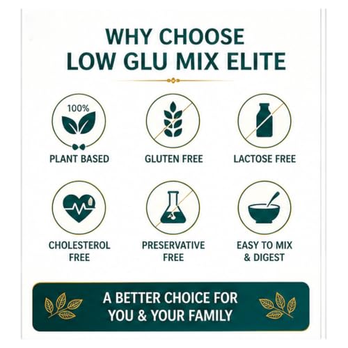 Image of Low Glu Mix Elite Multigrain Flour Blend for Balanced Nutrition