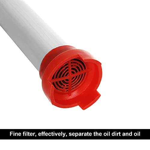 Aluminum 15 To 55 Gallon Drum Pump Rotary Hand Liquid Transfer, Heavy Duty Rotary Barrel Pump, Hand Drum Pump For Kerosene, Gasoline Oil Fuel Diesel, Hydraulic Fluid #TOP5