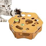 Renforcement de la force musculaire : en mettant l'accent sur le renforcement de la force musculaire, cette lime à ongles pour chat facilite le développement de la coordination et l'entraînement de la vitesse de réaction, offrant un exercice mental physique et une stimulation cognitive pendant le jeu actif, garantissant aux chats des heures de divertissement.