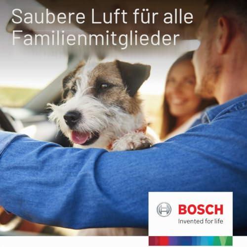 Bosch Automotive 6040C HEPA Innenraumfilter für 2011–2019 Dodge Durango, 2011–2019 Jeep Grand Cherokee – Ansicht 2