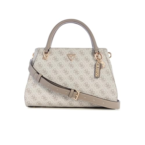 GUESS NOELLE II TOTE, COLOR DKO - DARK TAUPE LOGO DKO - DARK TAUPE LOGO One Size