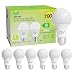 Migliori luci LED GY Lampadina LED E27, 8W(equivalenti a 100W), Lampadine LED 1521 Lumen, Lampadine LED E27 Luce Naturale 4000K, Fascio 360 Gradi LED, Lampade LED Risparmio Energetico A60, Non Dimmerabili, 6 Pezzi
