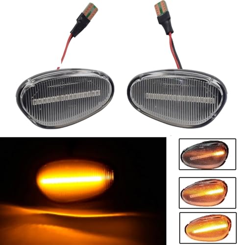 Luz intermitente lateral dinámica soluciona fallos en Alfa Romeo 145 4