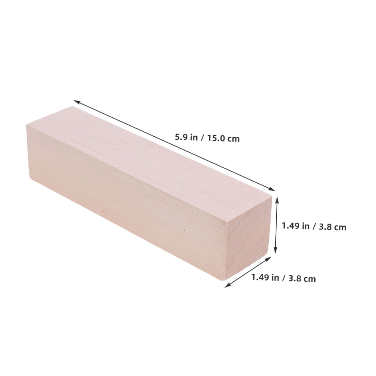 Homoyoyo Rectangular Basswood Carving Blocks Soft Easy to Carve for Boys and Girls Adults DIY Wood Carving Set