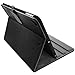 rooCASE iPad 9.7 2018/2017 Case, Premium Leather Folio Case with Apple Pencil Holder, Multi-Angle Viewing Stand, Smart Cover Auto Sleep/Wake Function for Apple iPad 9.7-inch 2017/2018, Black