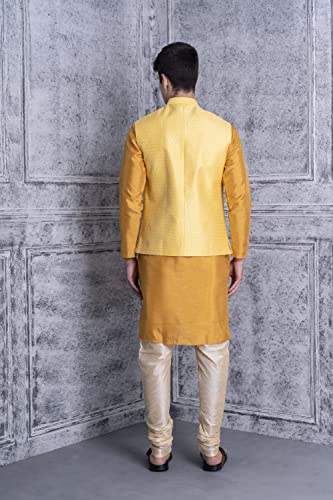 Image of Ethluxis Men's Silk Blend Kurta Set